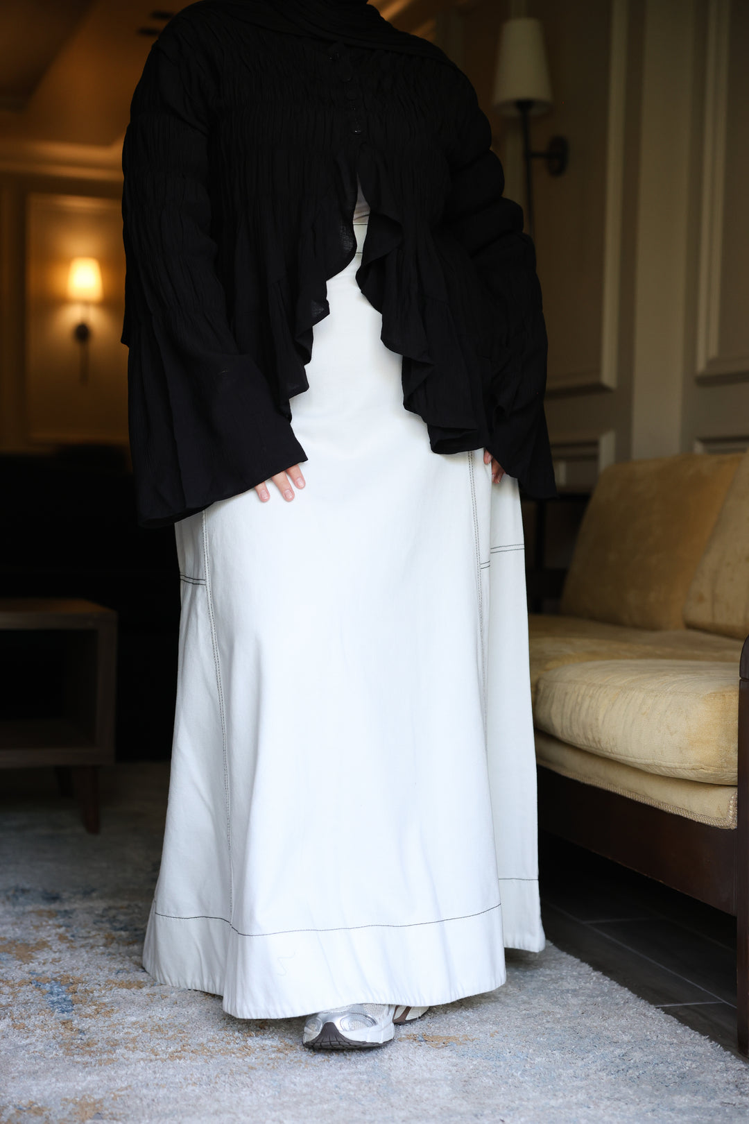 Elva Gabardine Skirt