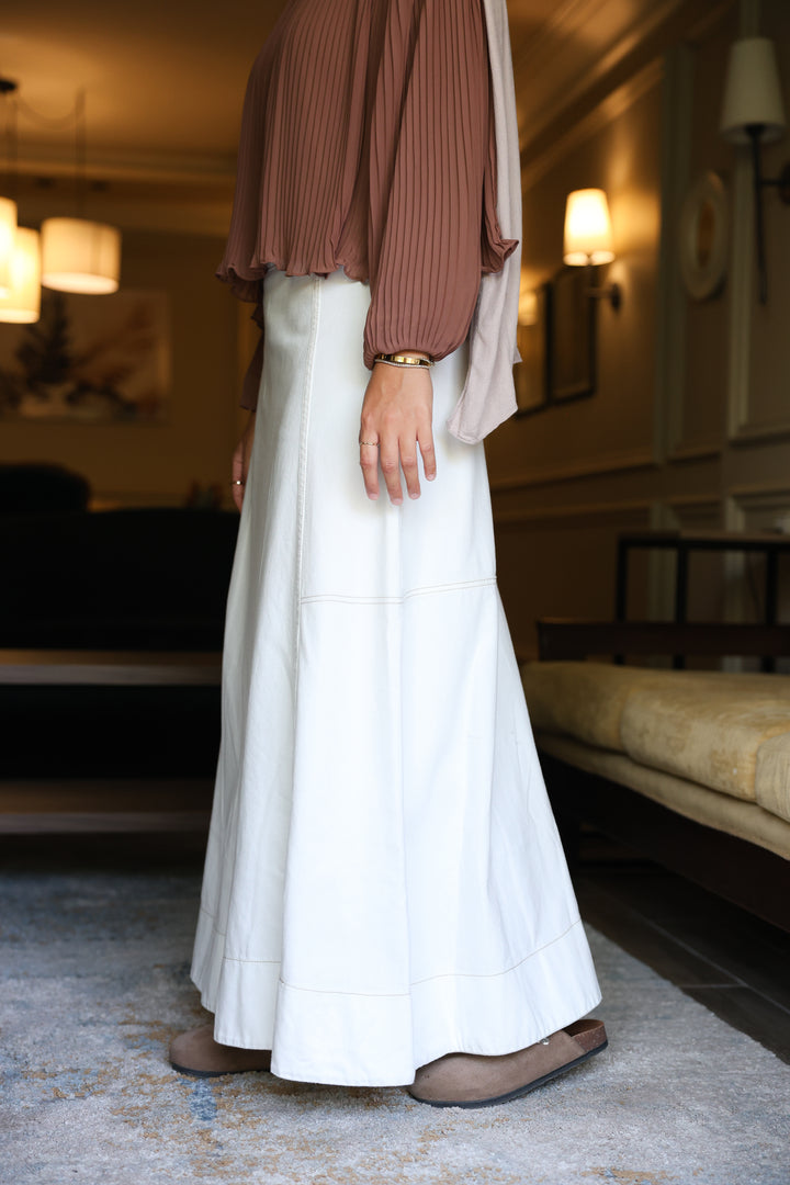 Elva Gabardine Skirt