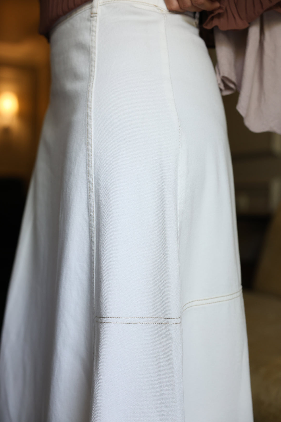 Elva Gabardine Skirt