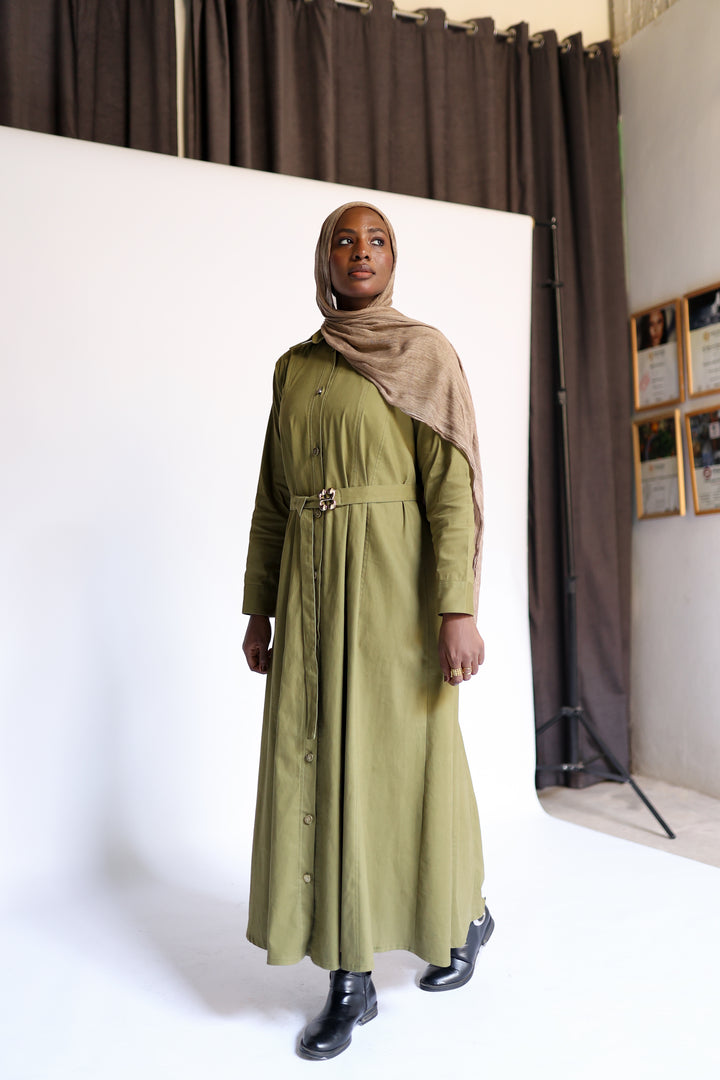Gabardine Dress