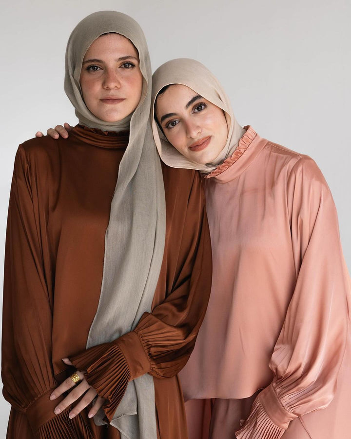 Sophia Satin Blouse (OUTLET)