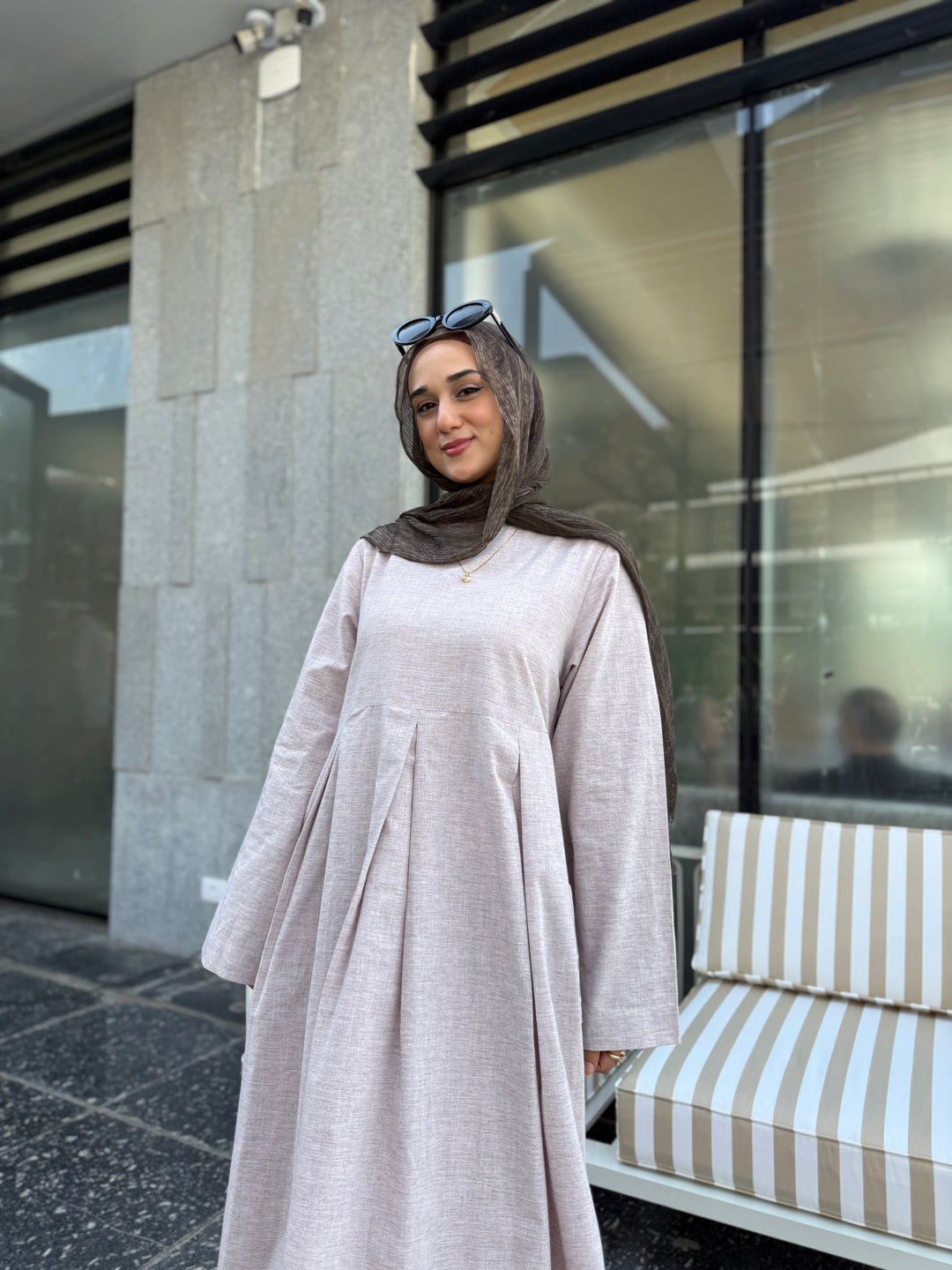 Jasmine Linen Dress