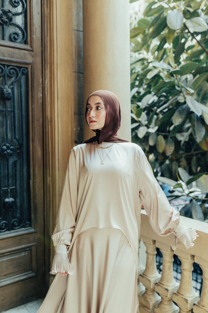 Sophia Satin Blouse (OUTLET)