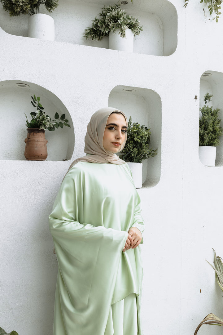 Thouria Satin Blouse (OUTLET)