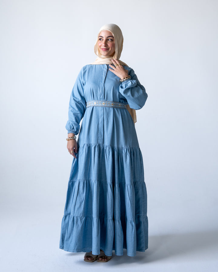 Elara Denim Dress