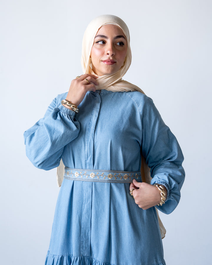 Elara Denim Dress