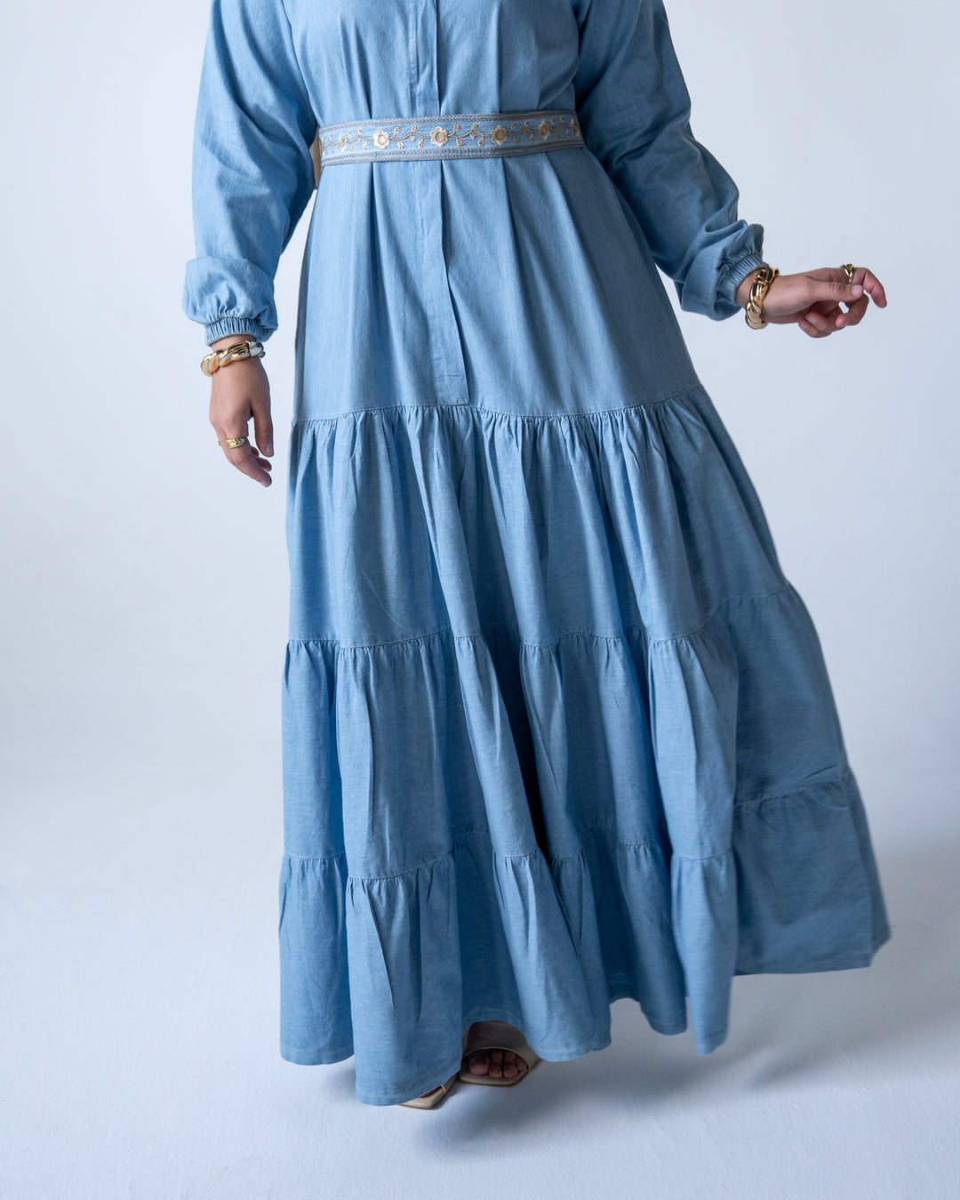 Elara Denim Dress