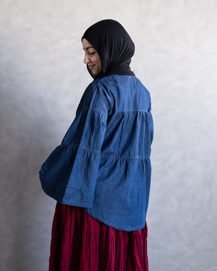 Layers Denim Top