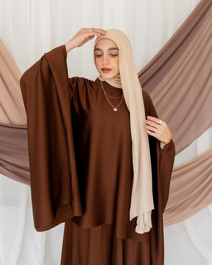 Thouria Satin Blouse (OUTLET)