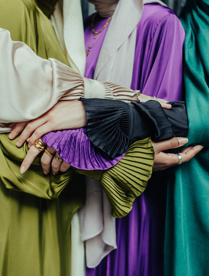 Sophia Satin Blouse (OUTLET)