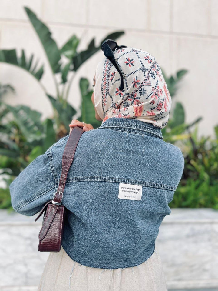 Cropped Denim Jacket